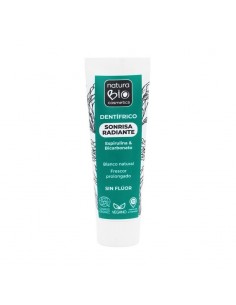 Dentífrico sonrisa radiante con espirulina y bicarbonato Bio 75ml Natura Bio