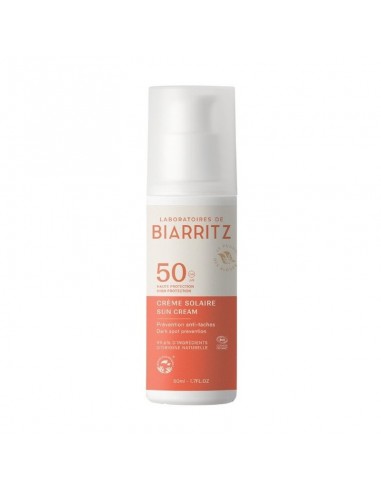 Crema solar facial SPF 50 Bio 50ml...