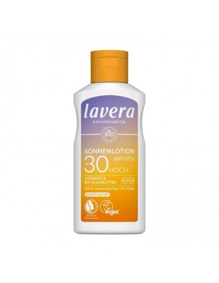 Loción solar Sensitive SPF30 100 ml Lavera