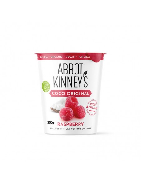 Postre de coco con frambuesa Bio 350g Abbot Kinney's