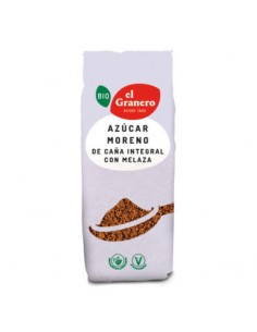 Azúcar moreno integral de caña con melaza Bio 1kg El Granero Integral