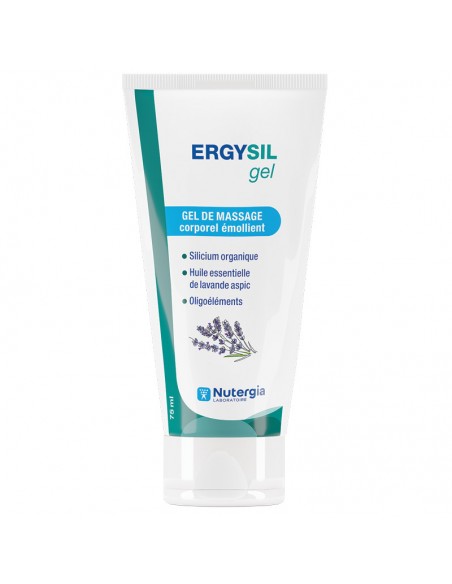 Ergysil gel de masaje corporal con silicio orgánico 75 ml Nutergia