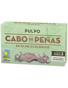Pulpo en aceite de oliva Bio 111g Cabo de Peñas