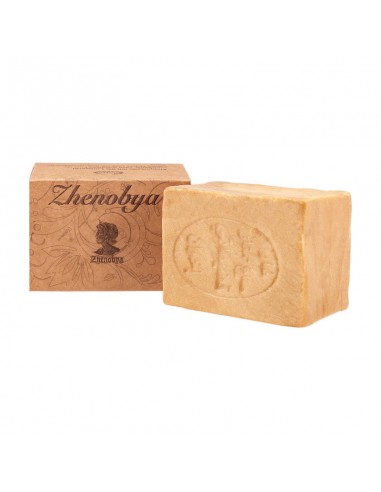 Jabón de Alepo Bio con 94% de aceite de oliva y 6% de laurel Zhenobya