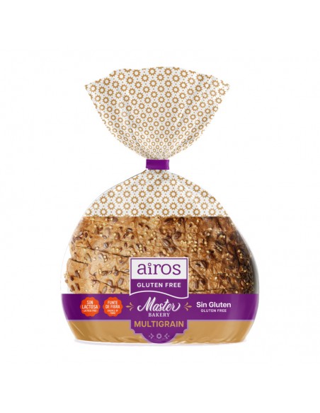 Pan Multigrain fresco sin gluten 300g Airos
