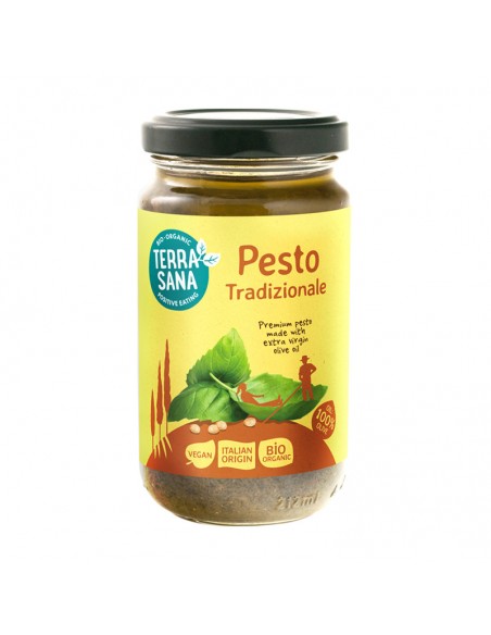 Pesto tradicional vegano Bio 180g Terrasana