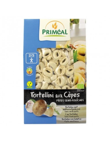 Tortellini integral de champiñones Vegan Bio 250g Primeal