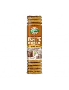 Galletas de espelta integral con limón y jengibre Bio 250g Biocop