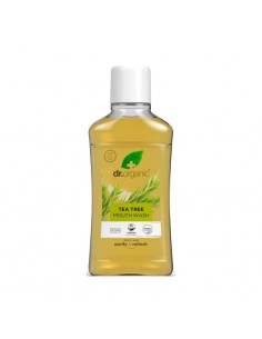 Enjuague bucal purificante árbol del té 500ml Dr. Organic