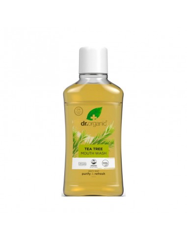 Enjuague bucal purificante árbol del té 500ml Dr. Organic