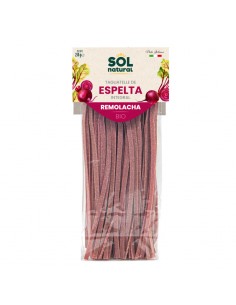 Tagliatelle de espelta con remolacha Bio 250g Sol Natural