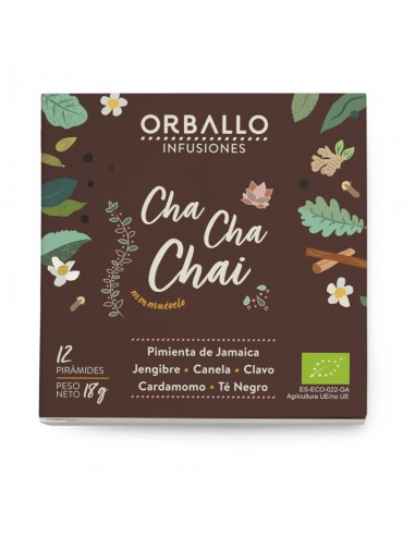 Infusión Cha Cha Chai Bio 12 bolsitas Orballo