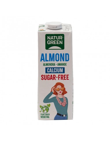Bebida de almendra con calcio sin azúcar 1l Naturgreen