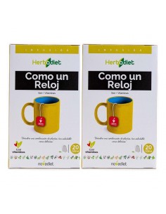 Pack Como un Reloj 2x20 bolsitas filtro Novadiet