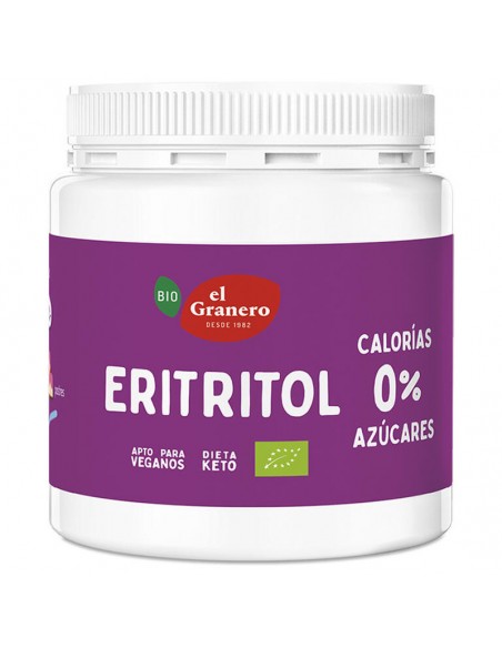 Eritritol Bio 400g El Granero Integral