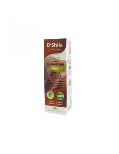 Champú queratina pura efecto alisante 125ml D'Shila