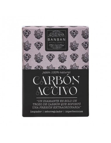 Jabón de carbón activo 100g Banban