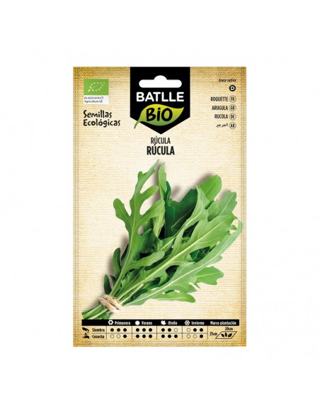 Semillas de rúcula Bio 4g Batlle