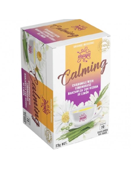 Calming manzanilla con hierba de limón Bio 20 bolsitas Maya