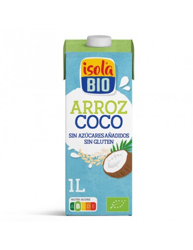 Bebida de arroz coco Bio 1l Isola