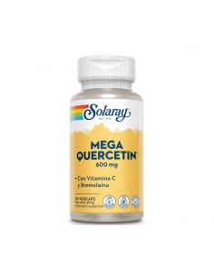 Small Mega Quercitin 600mg 30 cápsulas vegetales Solaray