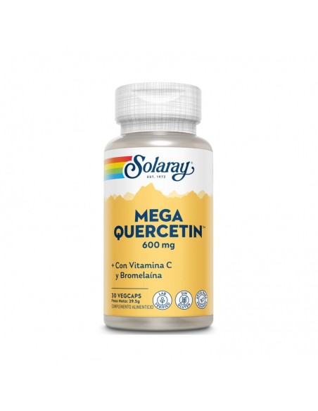 Small Mega Quercitin 600mg 30 cápsulas vegetales Solaray