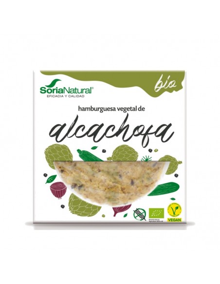 Hamburguesa vegetal de alcachofa Bio 2x100g Soria Natural