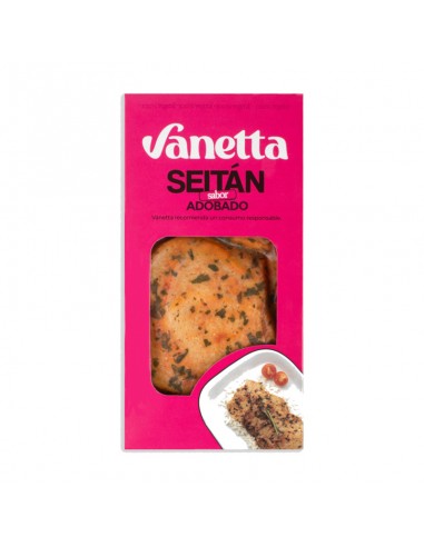 Seitán sabor lomo adobado 250g Vanetta