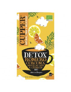 Infusión Detox Bio 20 bolsitas Cupper