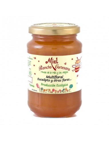 Miel multifloral de eucalipto Bio 500g Rancho Cortesano