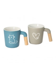 Taza Willow de porcelana 350ml disponible en dos modelos