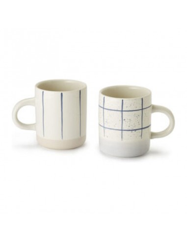 Taza Levke de cerámica 300ml disponible en dos modelos