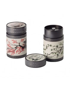 Lata Akasi para conservar 150 g de té en dos modelos
