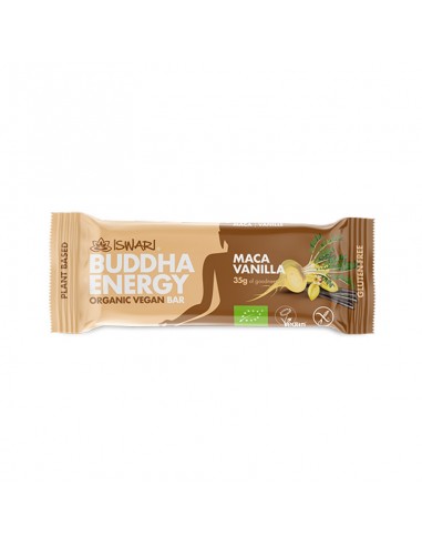 Barrita Buddha Energy maca y vainilla Bio 35g Iswari