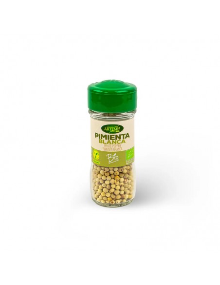 Pimienta blanca en grano Bio 40g Artemis