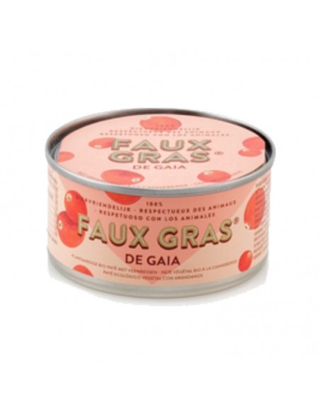 Faux Gras con arándanos Bio 125g Gaia