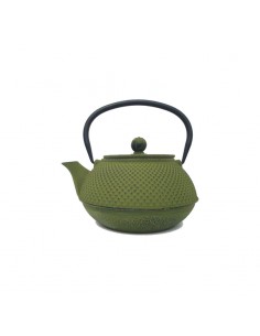 Tetera Arare grande verde hierro colado 600ml Cha Cult