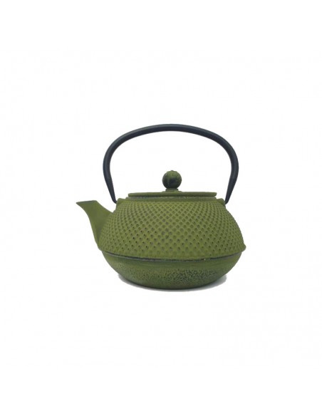 Tetera Arare grande verde hierro colado 600ml Cha Cult
