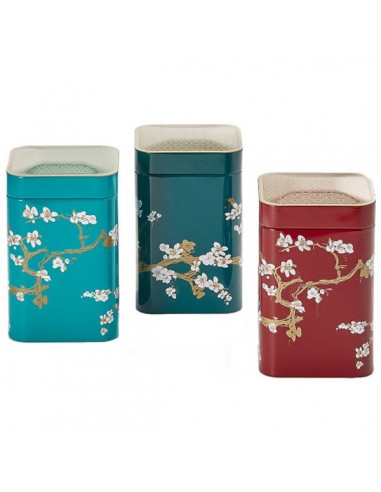 Lata Japan para 100g de té en tres modelos Cha Cult