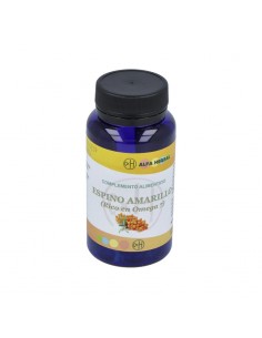 Espino amarillo Omega 7 Alfa Herbal envase de 90 perlas