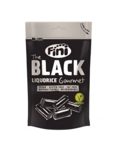 Regaliz gourmet negro Vegan 180g Fini