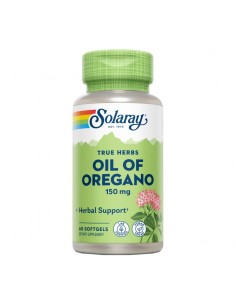 Aceite de orégano 150 mg 60 perlas Solaray