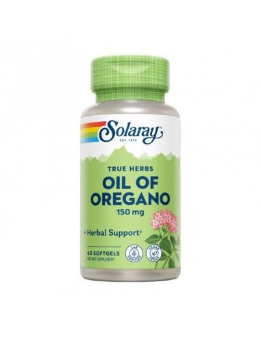 Aceite de orégano 150 mg 60 perlas Solaray