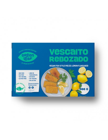 Vescaito rebozado al limón 300 g Green Leaf