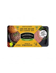 Hamburguesa vegetal 2 x 110 g Unconventional