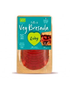 Lonchas vegetales estilo bresaola Bio 90 g Liveg
