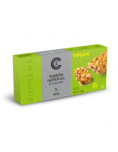 Turrón imperial de almendra vegano 200g Castillo de Jijona