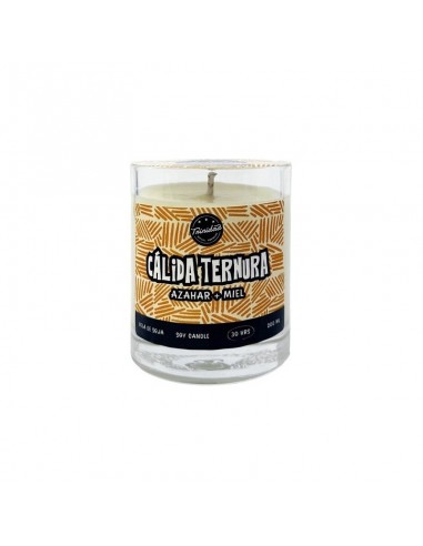 Vela vaso cálida ternura azahar y miel 200ml Trinidad