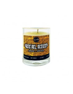 Vela vaso oasis del desierto ámbar y sándalo 200ml Trinidad