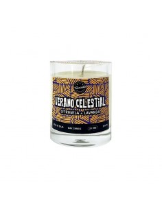 Vela vaso verano celestial citronela y lavanda 200ml Trinidad